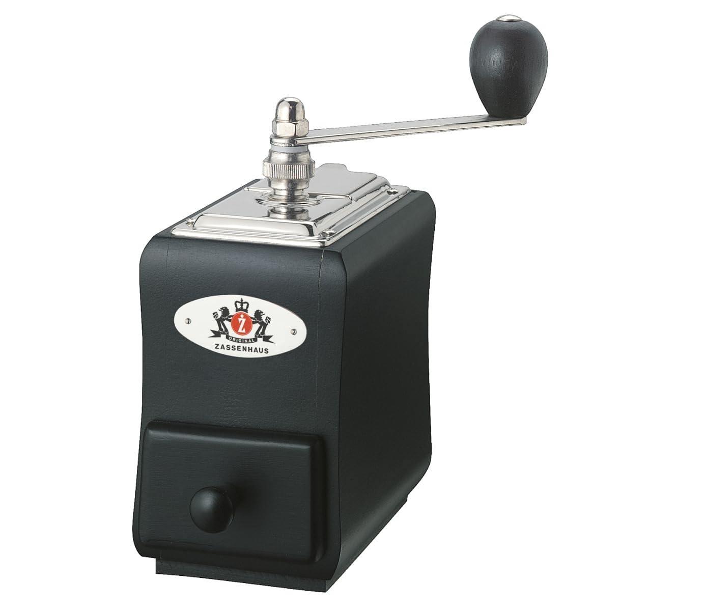 Küchenprofi Black Zassenhaus Santiago Coffee Mill/Grinder, Beech