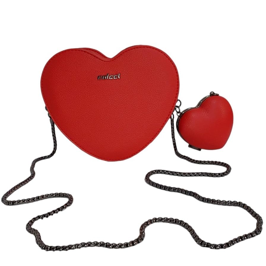 Bolsa Colcci Feminina Heart Mini Floater (Vermelho)