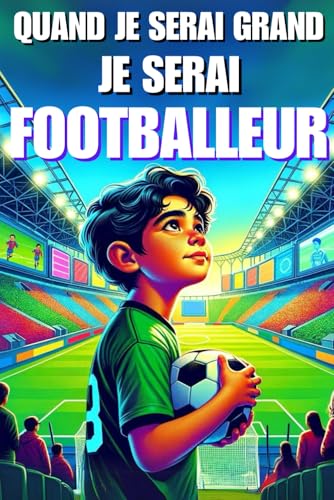 Quand je serai grand, je serai footballeur: Livre foot enfant - Apporte rêve et confiance en soi - Illustré en couleur -