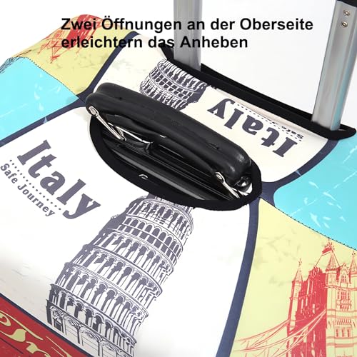 B,M, Suitcase Covers Suitcase Covers XL Covers for Suitcases Suitcase Covers Suitcase Covers Suitcase Protectors Suitcase Covers Elastic Suitcase Covers2