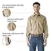 Rasco Fire Retardant KHAKI Shirt FR Western with Snaps 7.5 oz, Medium-Reg