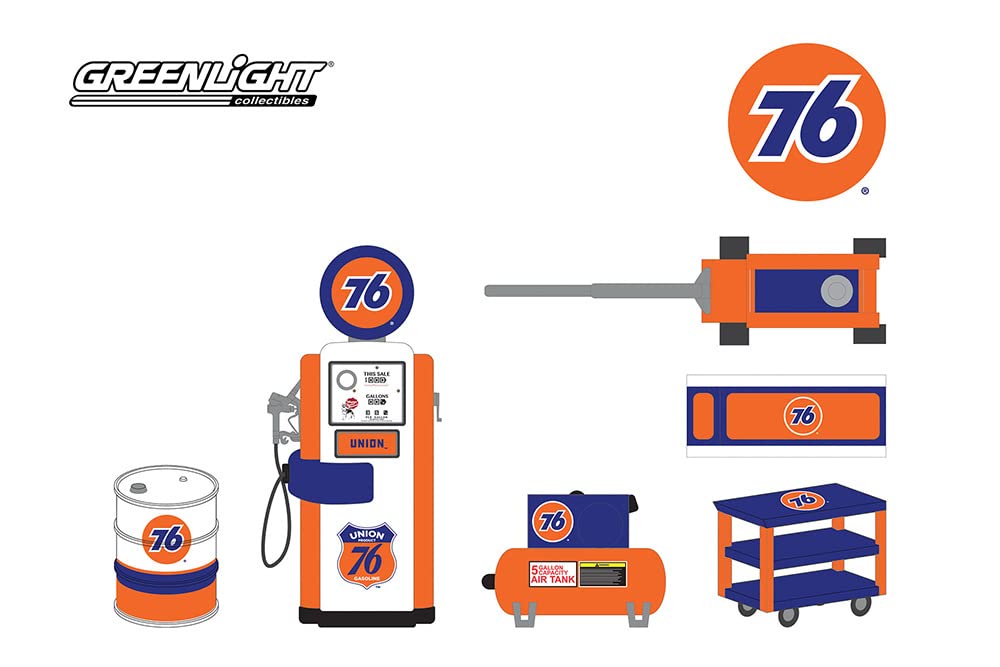 Amazon.co.jp: グリーンライト 1/64 ショップツール アクセサリー