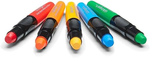 Miniatura 10 de KINGART Juego de lápices de gel, pigmentos de artista, 24 colores únicos, solubles en agua, cremosos e inodoros, uso en papel, madera, lienzo y más