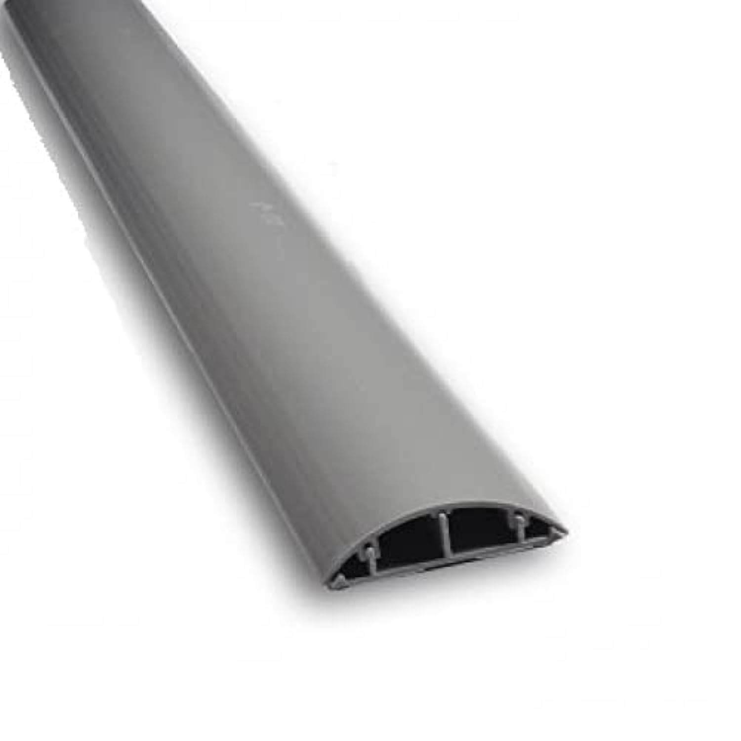 Hasanat Essentials HETRUNK Self Adhesive Mounting PVC Trunking Wire Sizes Box Compartment Wire Organizer Paintable Wire Concealer Pk 3 (FLOOR TRUNKING 10 X 35 GREY PK 2)