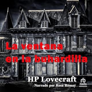 Diseño de la portada del título La ventana en la buhardilla