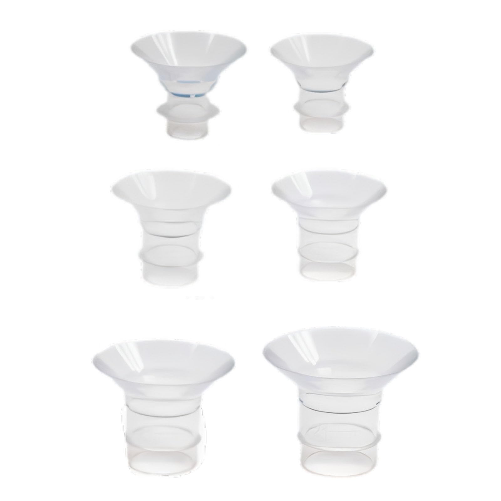 Flange Insert for Breast Pump, 6-Piece Silicone Flange Set for Custom Fit, Ideal for Postpartum Breastfeeding Comfort, Suitable for Various Breast Pump Models, Includes Multiple Sizes-image-48