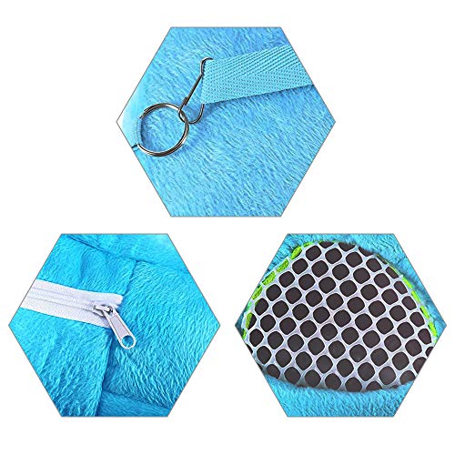 WishLotus Pet Carrier Bag, Portable Outgoing Travel Handbags with Nylon Straps Small Pet Pouchfor Dwarf Hamster