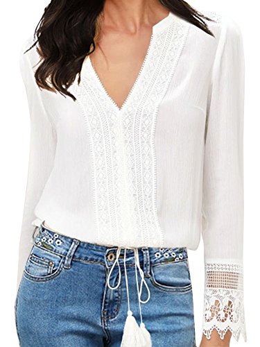 remera de gasa blanca