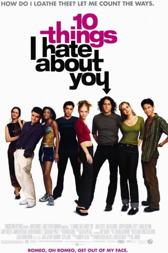 ten things i hate about you movie poster print (27 x 40)