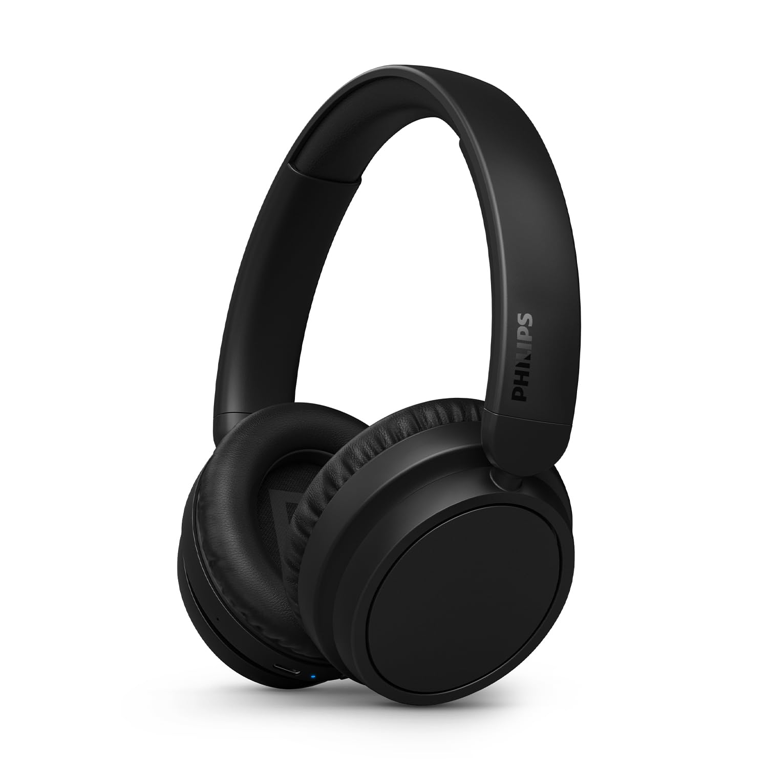 Philips TAH5209BK Cuffie On-Ear wireless bluetooth leggere con isolamento acustico passivo - 65 ore di riproduzione, suono naturale, chiamate chiare, bassi dinamici, 2 ore di carica USB-C - Nero