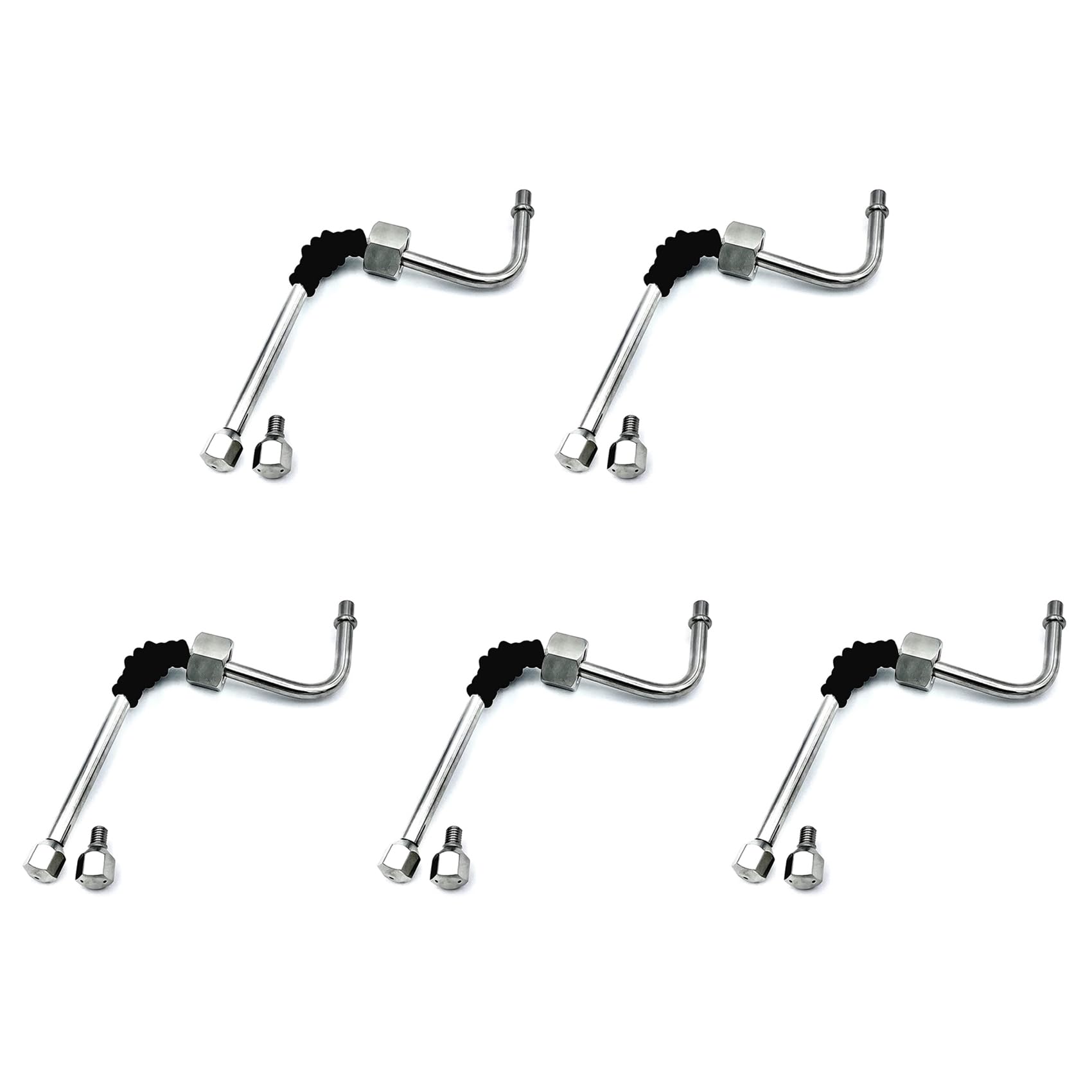 Hndhbfgrt 5X Steam Wand for EC680/EC685, Coffee Machine, Upgrade with Additional 3 Hole Tip Steam Nozzle
