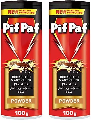 PIF PAFCockroach & Ant Killer, Insect Killer Powder 100 g (Pack of 2)
