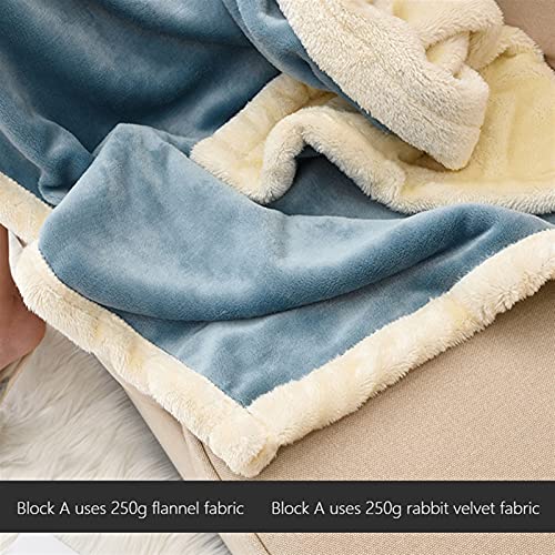 Couverture de molleton sherpa couverture épaisse chaude pour lit