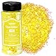 HEMOER Gelb Opal-Glitter, 100g Chunky Pailletten Glitter, Craft Glitter für Harz, Gesicht, Nagel, Körper, Kunsthandwerk, Slime Festival Party Art, Glitzerpuder für Nägel Glitzer