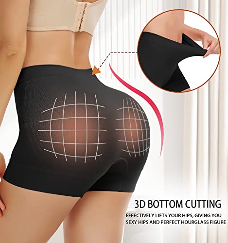 Womens Seamless Shapewear Shorts Panties Tummy Control Slimming Under Dress Booty Short Butt Lifter Underwear3