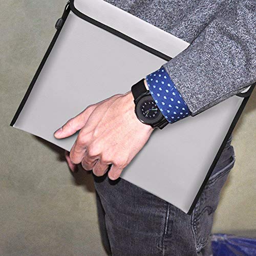 Brandwerende zak-38 * 28 CM Brandwerende Waterdichte Document Bag File Envolope Veilige Opslag met Ritssluiting - Image 5