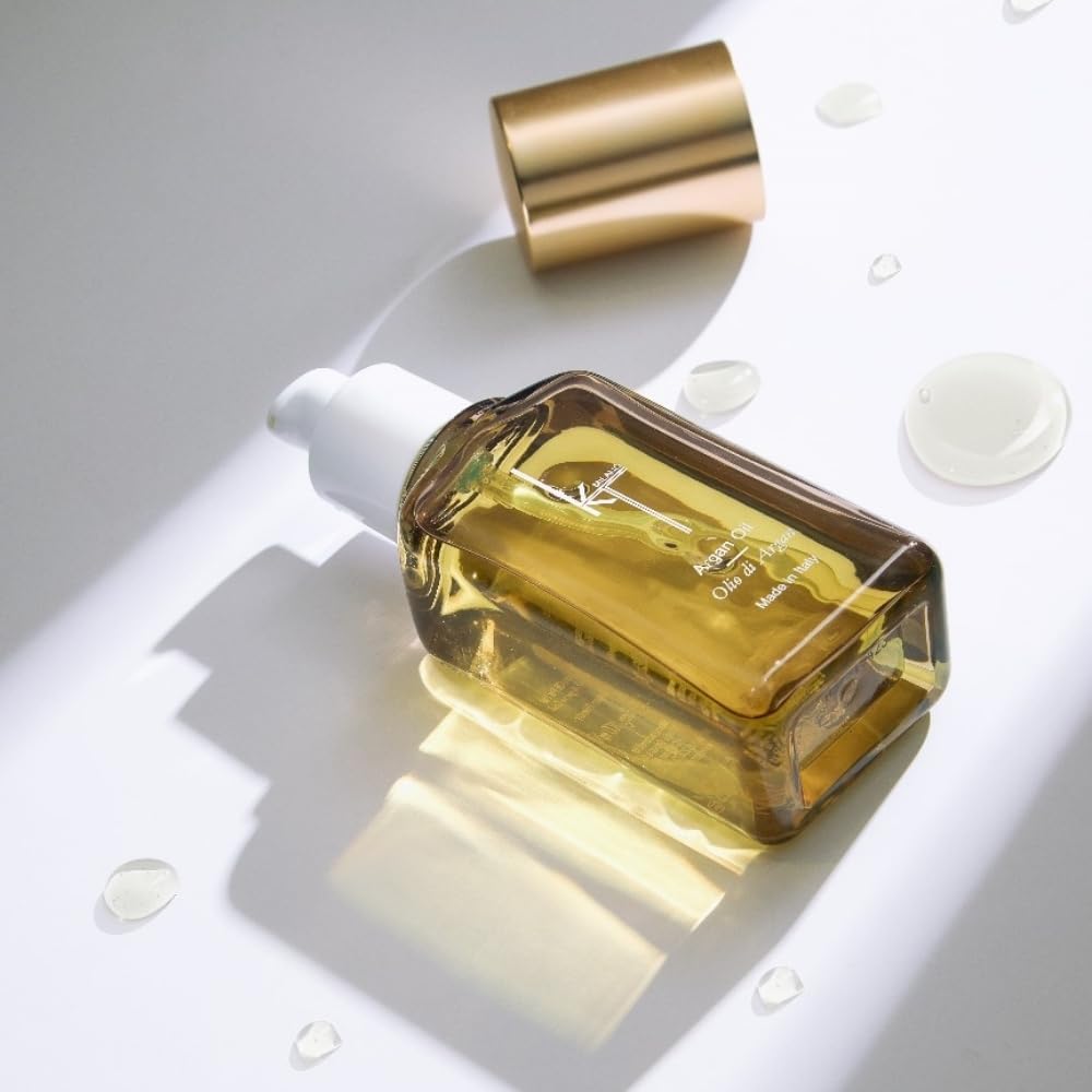 Olio di Argan Capelli 100ml – Anti Crespo Lucidante e Nutriente – Termoprotettore, Ripara Punte Secche e Doppie – Effetto Setoso, Capelli Morbidi e Brillanti, Tutti i Tipi di Capelli