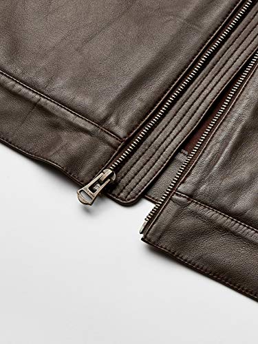 Image of Cole Haan Men's Bonded Leather Moto Jacket