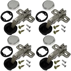 Aerzetix C41032 Unsichtbare Türangeln 4 Stück