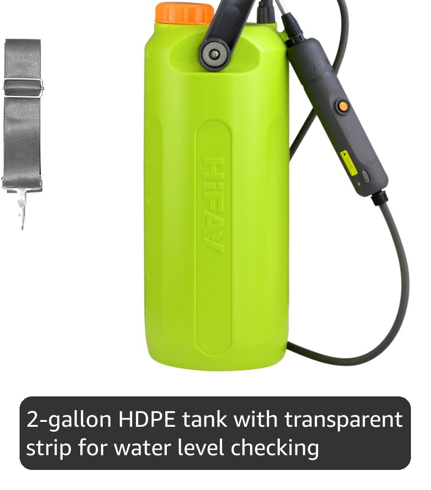 Amazon.com : HIFAY ESX-8 Electric Sprayer, Garden Sprayer 2 Gallon