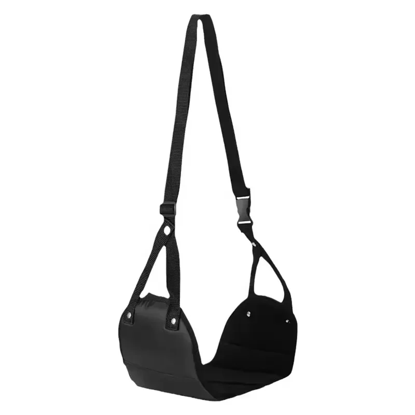 Poggiapiedi Per Aereo 1/3/5PCS Amaca Sospensione Gamba Regolabile Auto Da Viaggio Ufficio Cinghia Aereo Poggiapiedi Mobili Giardino(Black-5Pcs)