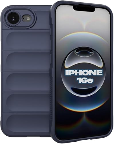 Cover for iPhone 16e / 17e - Gadget Mafia® Magic Shield Shockproof Case (Navy Blue)