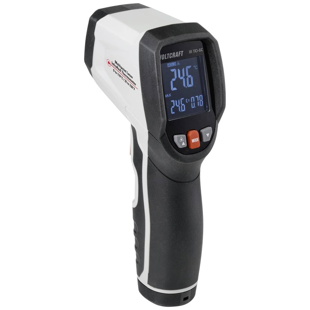 VOLTCRAFT IR 110-6C Infrarot-Präzisions-Thermometer Optik 6:1 0-110 °C