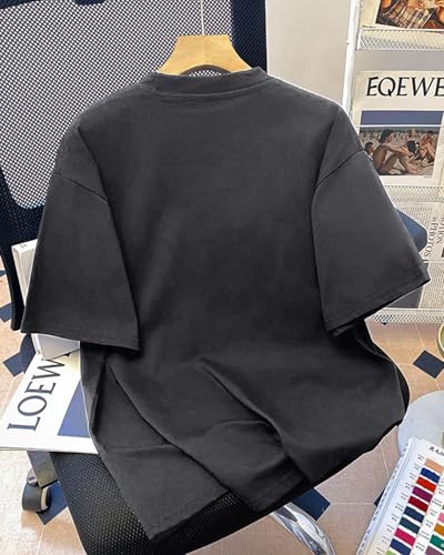 Unisex Adult Cotton Short Sleeve Crew T-Shirts4