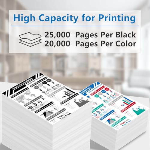 Image of High Yield GPR-58 GPR58 Toner Cartridge for Canon Imagerunner Advance iR-ADV C256 C256iF C257 C257iF C356 C356iF C357 C357iF Printers (Black Cyan Magenta Yellow)