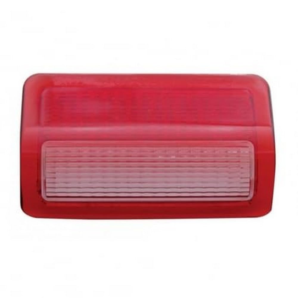 United Pacific 37073 - Door Light Lens - 2006+ Peterbilt Passenger Door Light Lens - Red