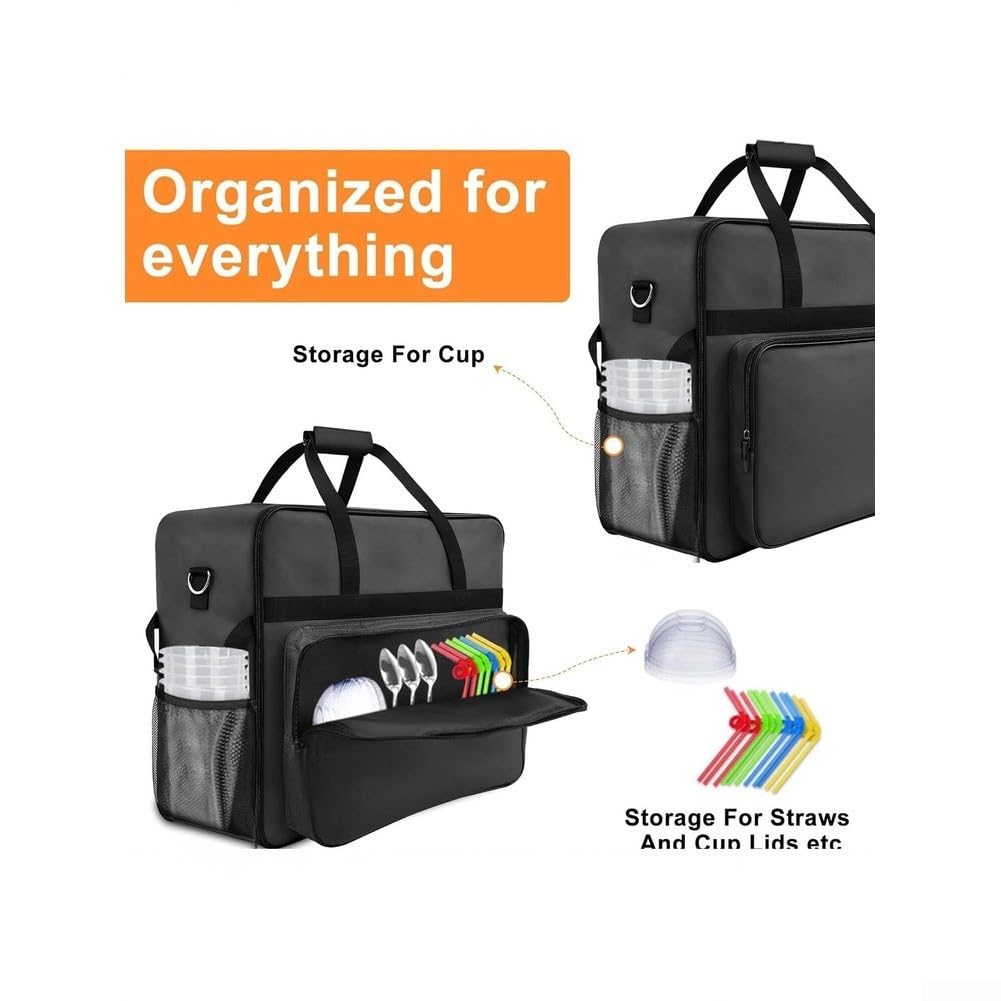 Bolsa de transporte para SLUSHi para máquina SLUSHIE, funda portátil Oxford 600D con cremallera lateral, bolsa de almacenamiento impermeable