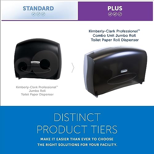 Dispensador de papel jumbo para baños comerciales de pared 3