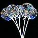 Produktbild Bumen 8 Stück LED Licht Ballons Transparent Party Ballons, 12-18 Zoll LED Lichter Bunte Luftballons, Perfekt für Valentinstag, Party, Jahrestag Feierlichkeiten, Hochzeit, Urlaub Dekoration