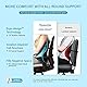 Tusscle Stuhl Rückenkissen, Memory Foam Lendenkissen für Bürostuhl & Auto, Lordosenstütze für Büro & Zuhause (0.84)
