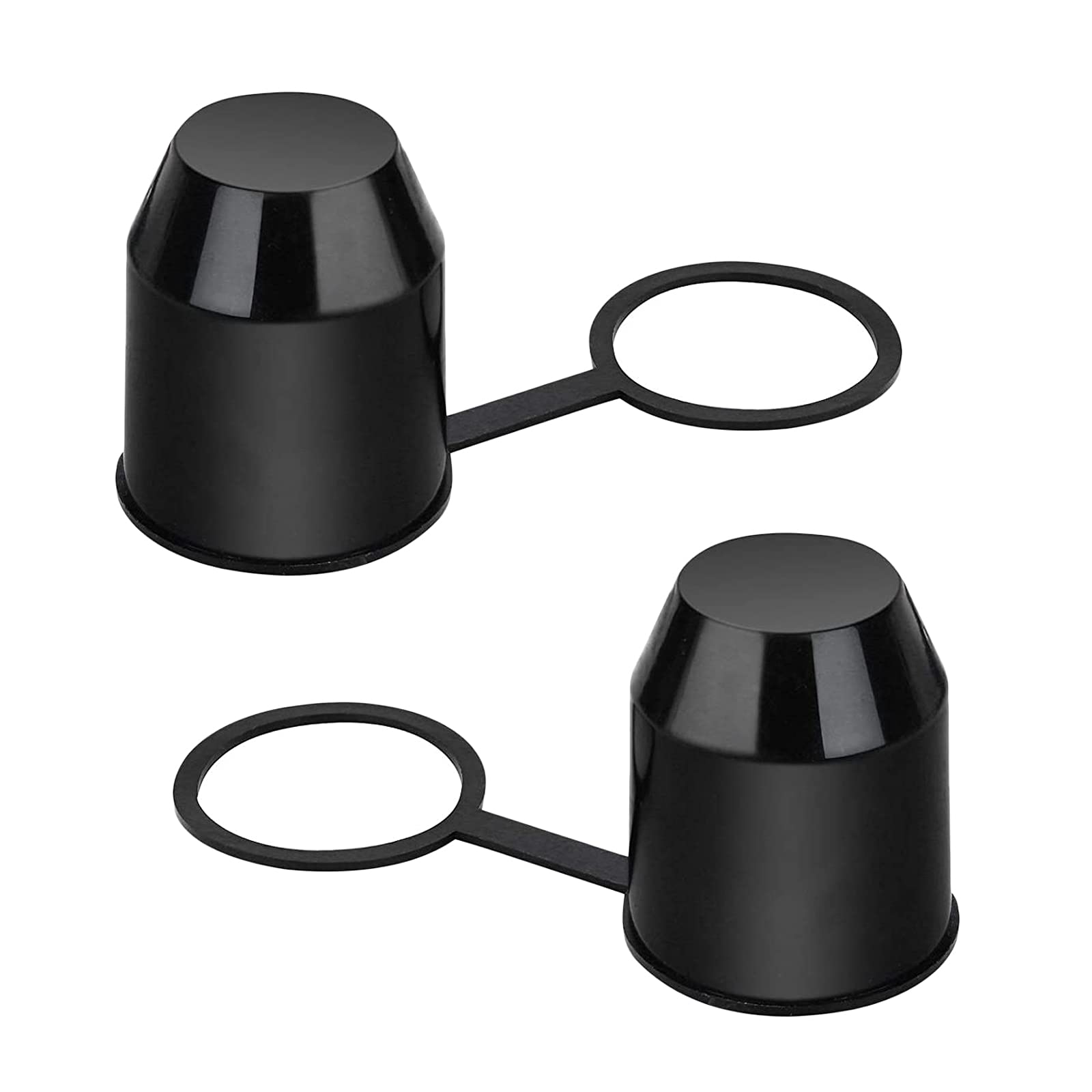 IMIKEYA Anhängerkupplung Kugelkopf Abdeckung Schwarz - Schutz Für Wohnmobile & Anhänger