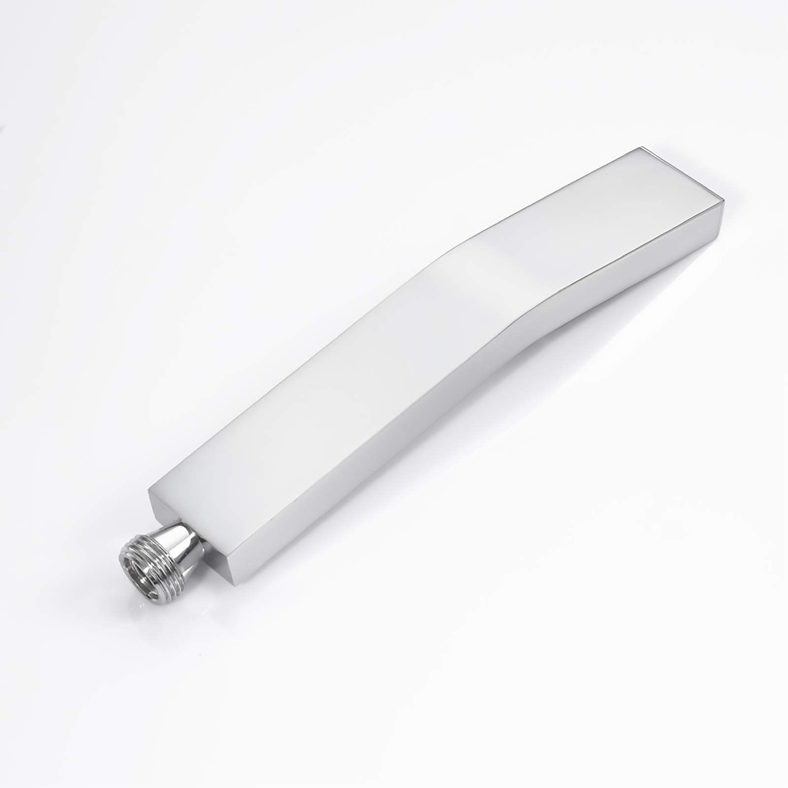 Pommeau de Douche avec Tuyau Douchette à Main Economie D'eau Laiton Pomme de Douche à Main Anti Calcaire Tête de Douche avec Sortie d'eau en Silicone, Chrome