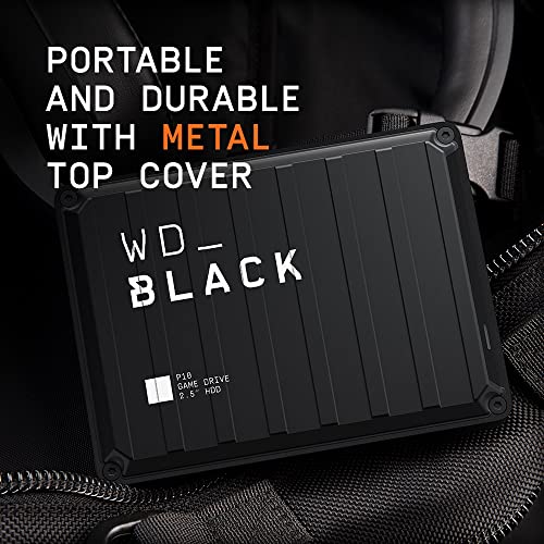 Wd_Black 2Tb P10 Game Drive - Portable External Hard Drive Hdd, Compatible With Playstation, Xbox, Pc, & Mac - Wdba2W0020Bbk-Wesn #TOP4