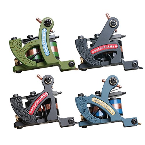 Dragonhawk 4 Standard Tunings Tattoo Machines Fine Lining Shading Machine Lining Machine Coloring Machine