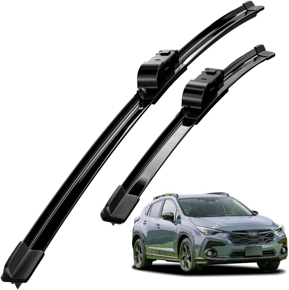 Compatible With Subaru Crosstrek GT GU GP 2013-2025 Wiper Blades Front Windshield Wipers Water Repellent Available in All-Seasons OEM Quality 2PCS 26"+16"