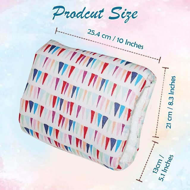 Oscar Home Nursing Arm Pillow, Breastfeeding and Bottle Feeding Head Support Pillow, Travel-Friendly and Washable (Rio) 2