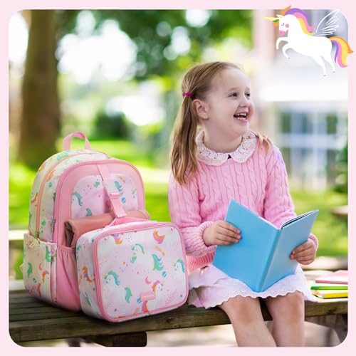 Image of mommore Kids Backpack Set Kindergarten School Bookbag for Boys Girls