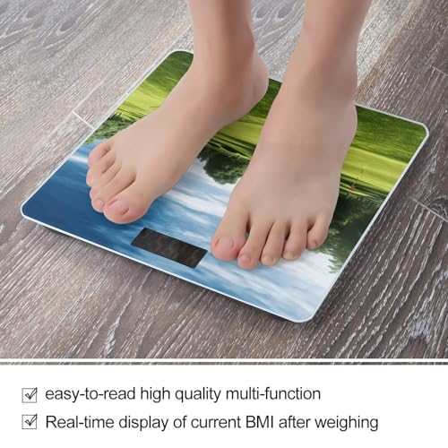 Báscula Corporal Digital con Pantalla LCD y Vidrio Templado miniatura 5