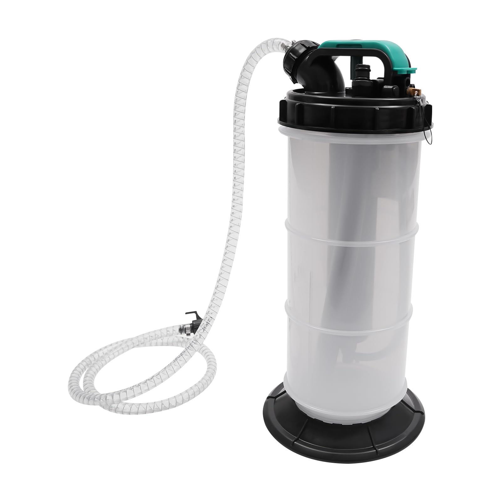 Pompa di aspirazione manuale da 5,3L con 4 tubi, Pompa per olio del cambio e olio motore per auto, moto, barca, adatta per uso industriale
