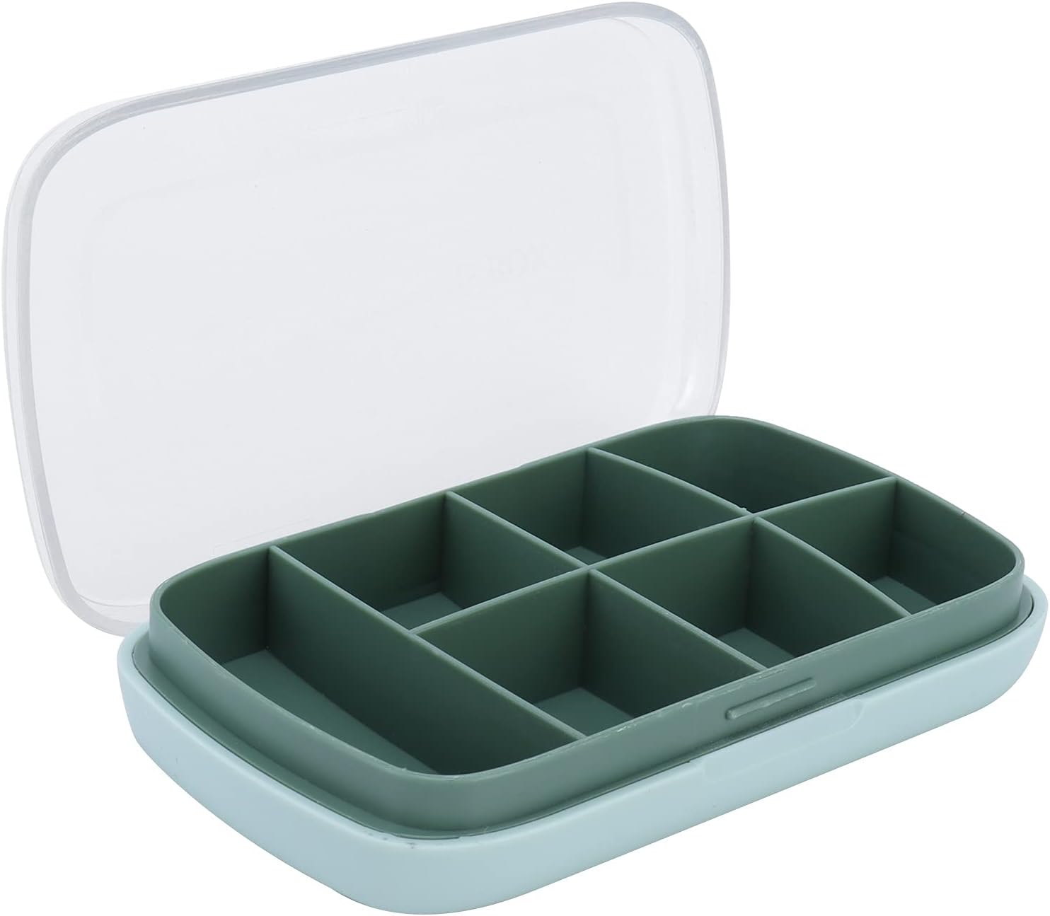 Tablets Storage Box Sealed Organizer for Travel, Strong Airtightness for Regular Tablet Dispensing