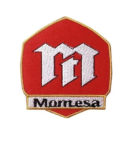 Montesa - Parche termoadhesivo para decoración de ropa, chaleco, chaqueta, sombrero, camisa, vaquero, bolsa de mezclilla, para pasatiempos, carreras, motocicleta, clásico, Cafe Racer