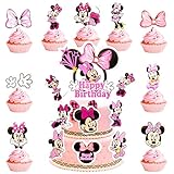👸【Juego de adornos de princesa】La decoración de cumpleaños de nieve de 13 piezas incluye 1 adorno para pastel grande, 1 castillo grande, 10 copos de nieve plateados, 10 copos de nieve azules y 12 adornos para cupcakes pequeños, con diferentes personajes y estilos, que son muy populares entre los niños.