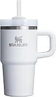 Vista 302 de STANLEY Quencher H2.0 Vaso Térmico con asa y pajilla, 64 onzas, tapa Flowstate de 3 posiciones, gran capacidad para viajes y deportes, vaso de acero