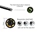 Ehome 7MM 2M Android Endoscope Borescope OTG Micro USB Inspection Camera Waterproof Endoscope Snake Camera with 6LED and USB Adapter for Android Device with OTG Function