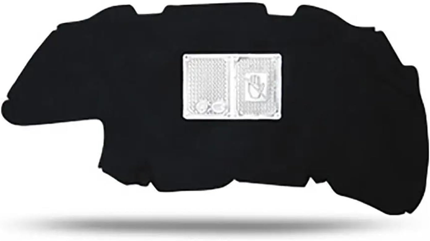 車のボンネットエンジン音断熱綿パッド防音断熱マット プジョーの場合 206 2006-2013 エンジンフードガスケット