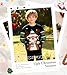 UNICOMIDEA Girls Ugly Christmas Sweaters Black Elk Scarf Print Kids Ugly Christmas Sweatershirt Funny Boys Xmas Santa Clothes 8-9 Years Christmas Pullover for Little Boy